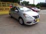 2018 Silver /Gray Nissan Versa (3N1CN7AP9JK) , Automatic transmission, located at 16710 Clay Rd., Houston, TX, 77084, (281) 859-7900, 29.834864, -95.656166 - Photo#1